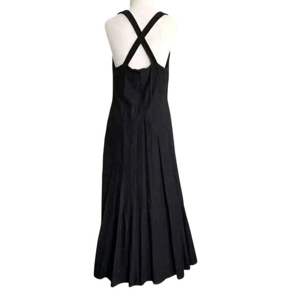 Eileen Fisher Cross Back Strap Midi Dress - Picture 11 of 11